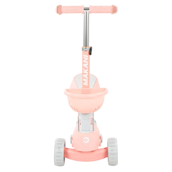 Trotinete Kikkaboo Makani Bon Bon 4 em 1 Rosa Autobrinca Online