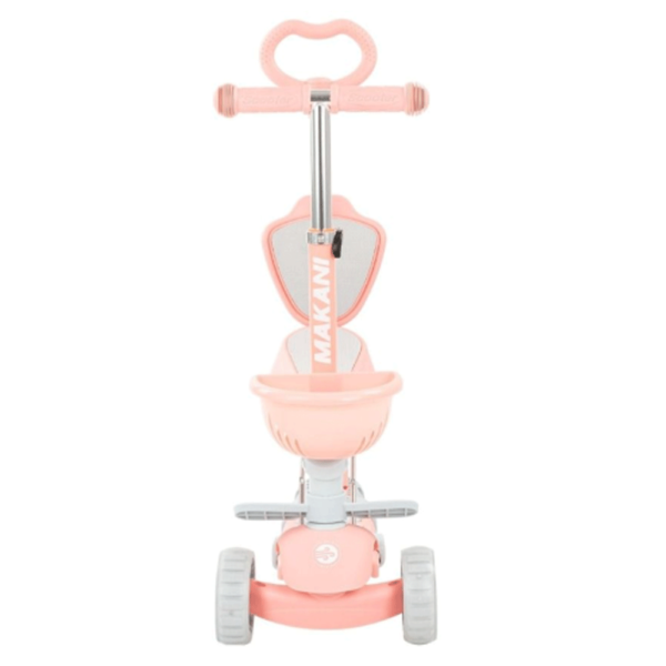 Trotinete Kikkaboo Makani Bon Bon 4 em 1 Rosa Autobrinca Online