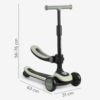 Trotinete Treo Kikkaboo Scooter 2 em 1 Rosa Autobrinca Online