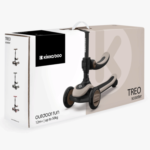 Trotinete Treo Kikkaboo Scooter 2 em 1 Bege Autobrinca Online