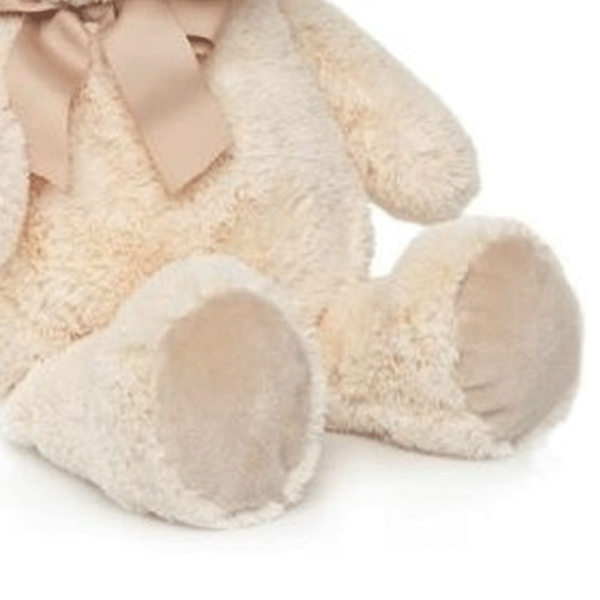 Urso Peluche Baby Soft Celeste Bege 90cm Autobrinca Online