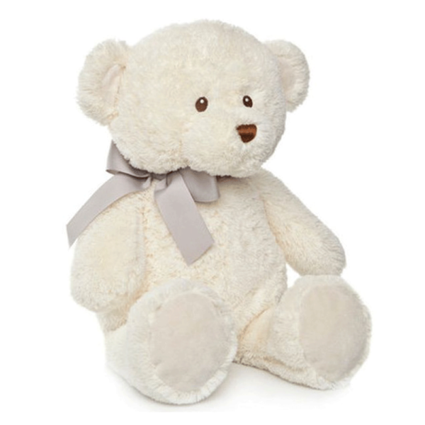 Urso Peluche Baby Soft Celeste Branco 90cm Autobrinca Online