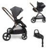Duo Chicco Mysa c/ First Seat Recline Black Satin c/ Base Isofix Full 360 Autobrinca Online