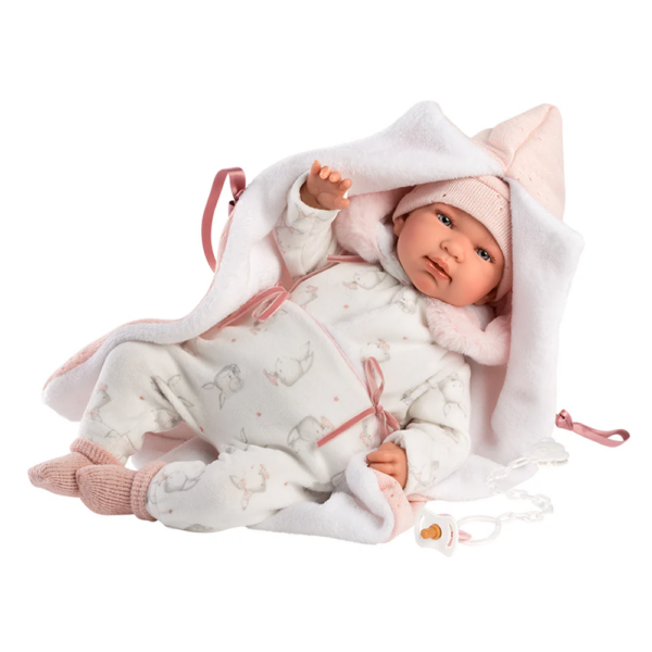 Acessórios de Bonecas – Roupa de Boneca 42cm c/ Manta Rosa Autobrinca Online