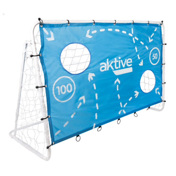 Baliza de Futebol Metálica c/ Target 182cm Autobrinca Online