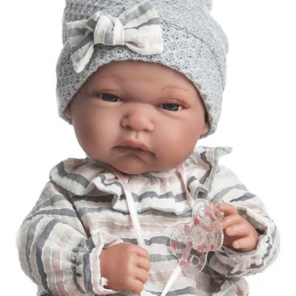 Bebé Recém-Nascida Vinil Toneta 33cm Autobrinca Online