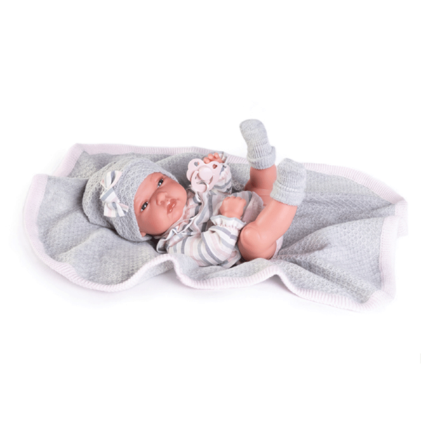 Bebé Recém-Nascida Vinil Toneta 33cm Autobrinca Online