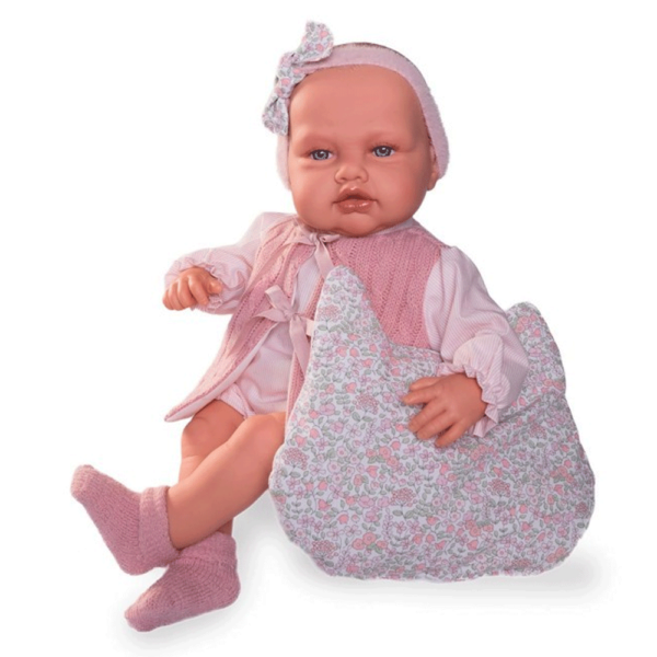 Boneca Classic Babydoo Posturitas c/ Almofada 50cm Autobrinca Online