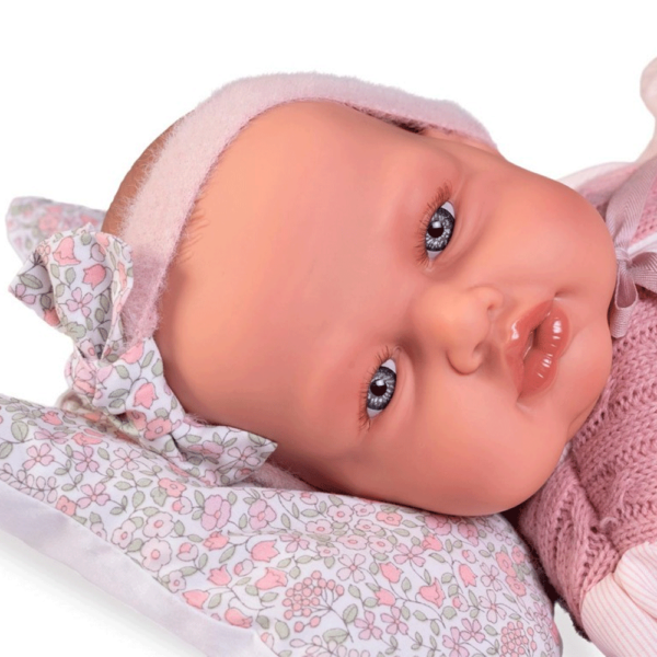 Boneca Classic Babydoo Posturitas c/ Almofada 50cm Autobrinca Online