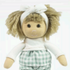Boneca de Trapos La Nina Cris Vichy Verde Autobrinca Online