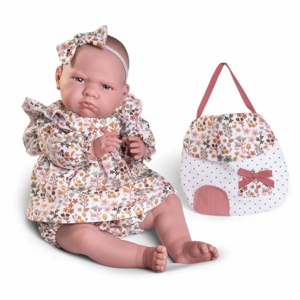 Boneca Reborn Berta c/ Bolsa 52cm Autobrinca Online