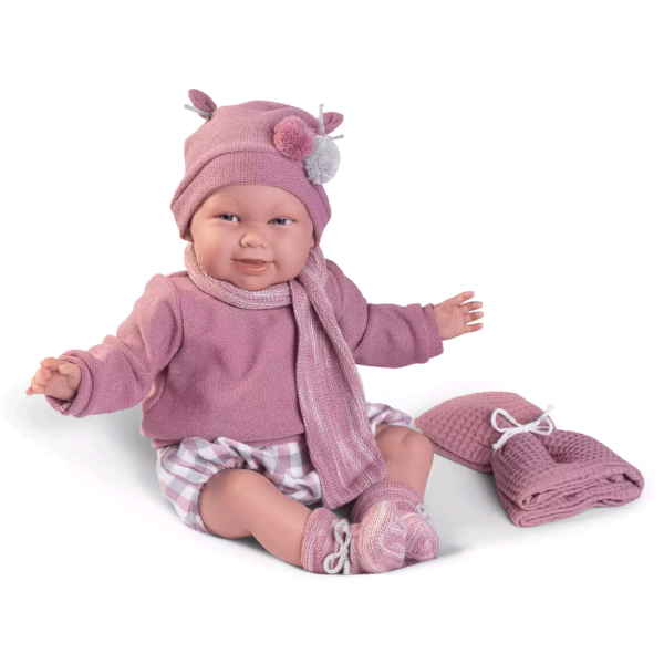 Boneca Reborn Martina c/ Manta 52cm Autobrinca Online