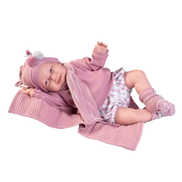 Boneca Reborn Martina c/ Manta 52cm Autobrinca Online