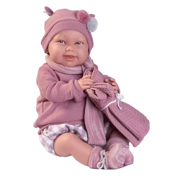 Boneca Reborn Martina c/ Manta 52cm Autobrinca Online