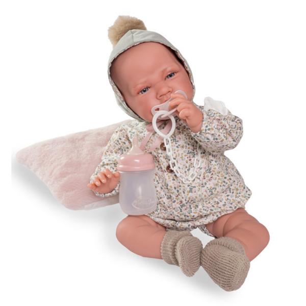 Boneca Recém-Nascida Lua Pompón 42cm Autobrinca Online