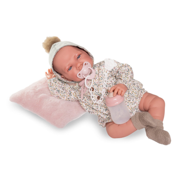 Boneca Recém-Nascida Lua Pompón 42cm Autobrinca Online