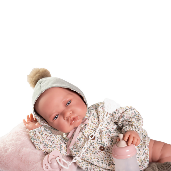 Boneca Recém-Nascida Lua Pompón 42cm Autobrinca Online