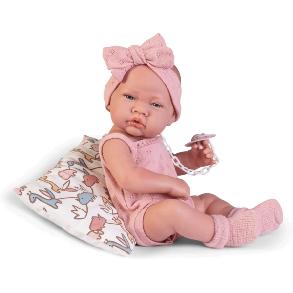 Boneca Recém-Nascida Vinil Lua 42cm Autobrinca Online