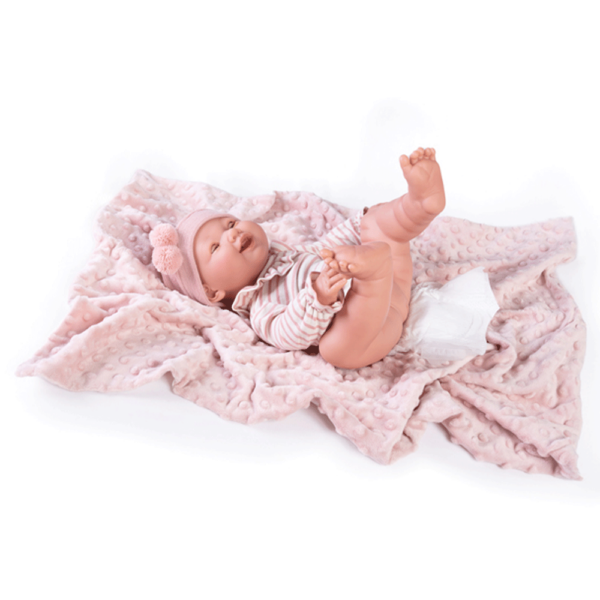 Boneca Recém-Nascida Vinil Mia 42cm Autobrinca Online