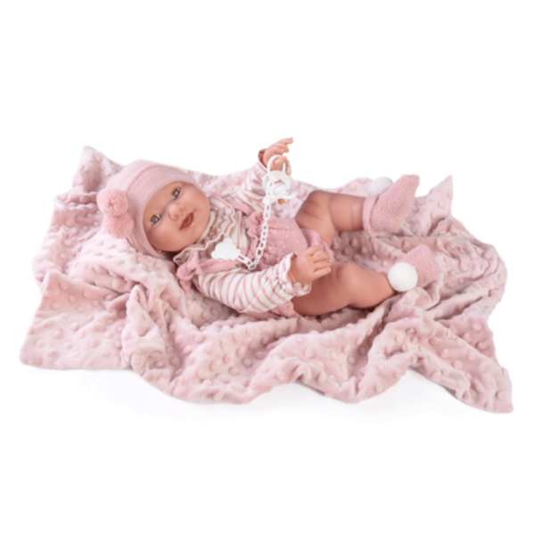Boneca Recém-Nascida Vinil Mia 42cm Autobrinca Online