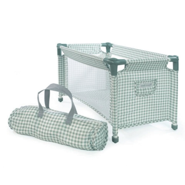 Cama de Viagem La Nina Tom Vichy Verde Autobrinca Online