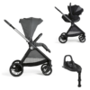 Duo Chicco Bellagio c/ First Seat Recline Black Satin c/ Base Isofix Full 360 Autobrinca Online