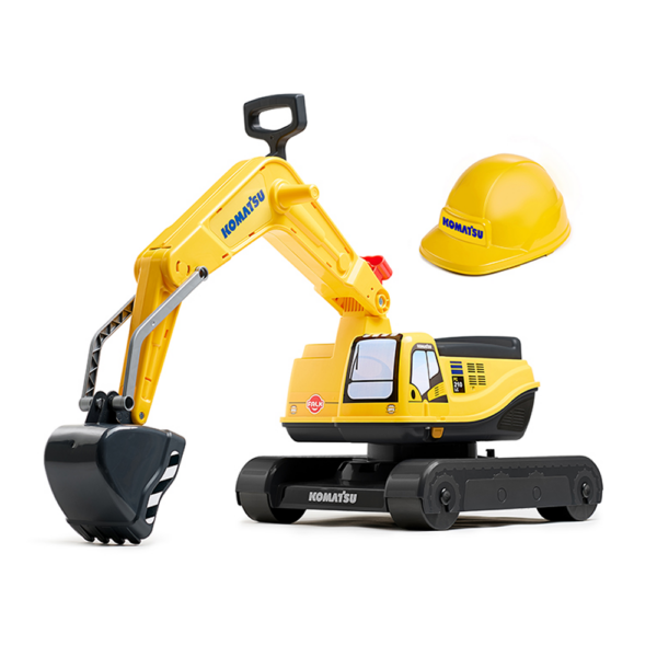 Escavadora Komatsu c/ Capacete Autobrinca Online