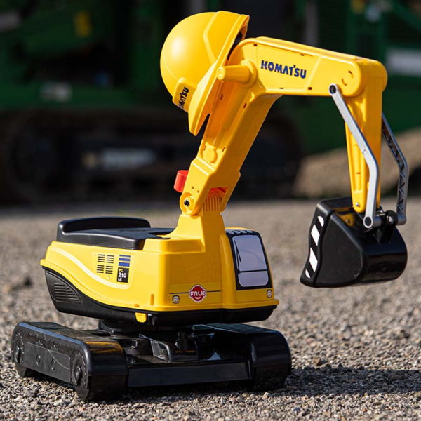 Escavadora Komatsu c/ Capacete Autobrinca Online