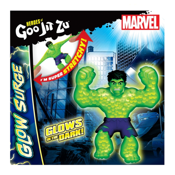 Goo Jit Zu Marvel Glow Surge Hulk Autobrinca Online