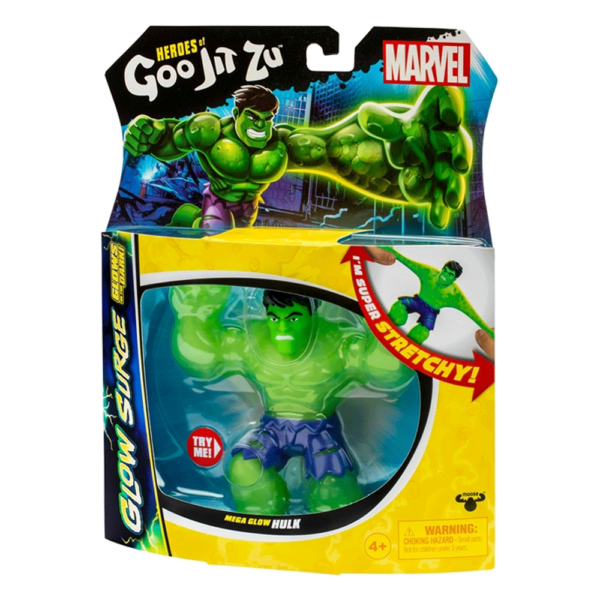 Goo Jit Zu Marvel Glow Surge Hulk Autobrinca Online