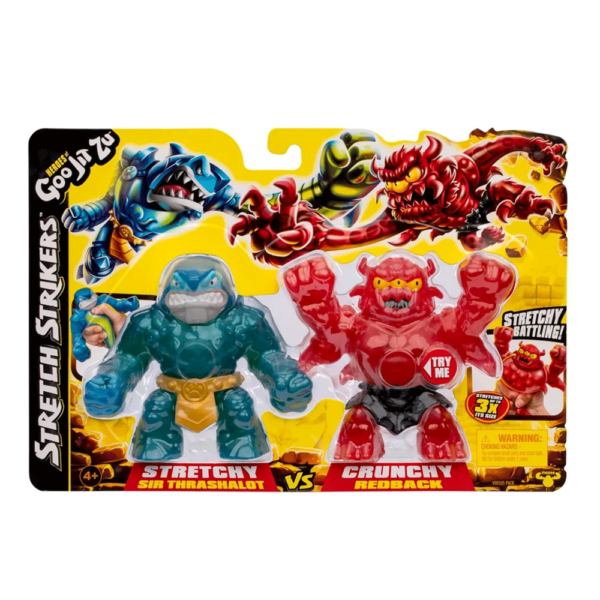 Goo Jit Zu – Pack 2 Figuras Stretch Strikers Autobrinca Online