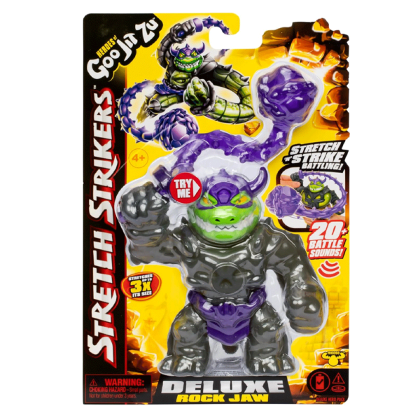 Goo Jit Zu – Stretch Strikers Figura Deluxe Rock Jaw Autobrinca Online
