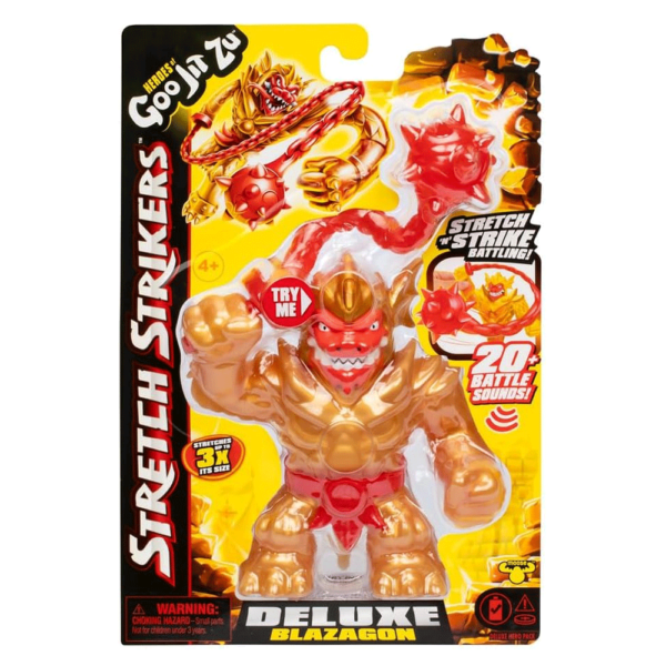 Goo Jit Zu – Stretch Strikers Figura Deluxe Blazagon Autobrinca Online