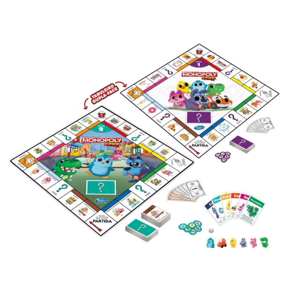 Jogo Monopoly Júnior 2 em 1 Autobrinca Online