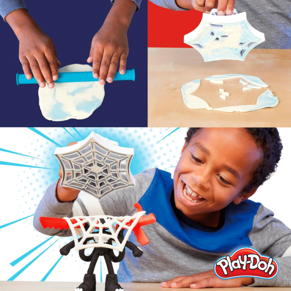 Play-Doh Marvel Batalha do Spider-Man Autobrinca Online