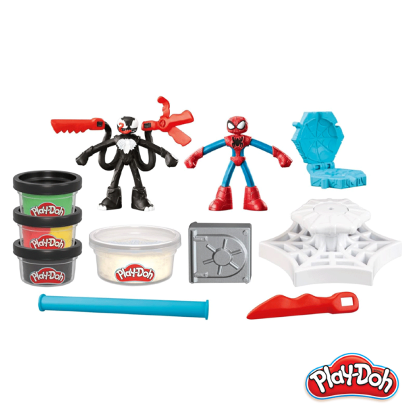 Play-Doh Marvel Batalha do Spider-Man Autobrinca Online