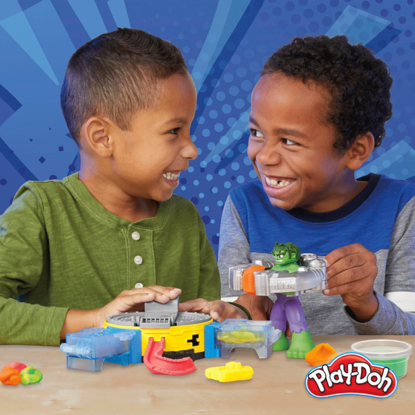 Play-Doh Marvel Hulk Smash and Squish Autobrinca Online