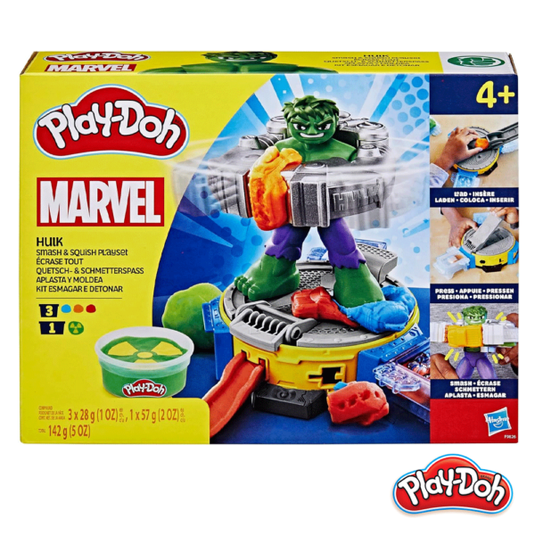 Play-Doh Marvel Hulk Smash and Squish Autobrinca Online