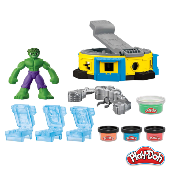 Play-Doh Marvel Hulk Smash and Squish Autobrinca Online