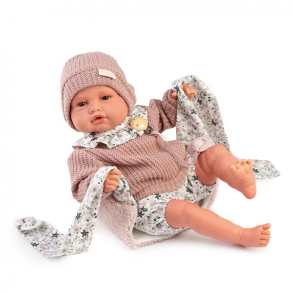 Boneca Reborn Baby Love c/ Porta-bebé 50cm Autobrinca Online