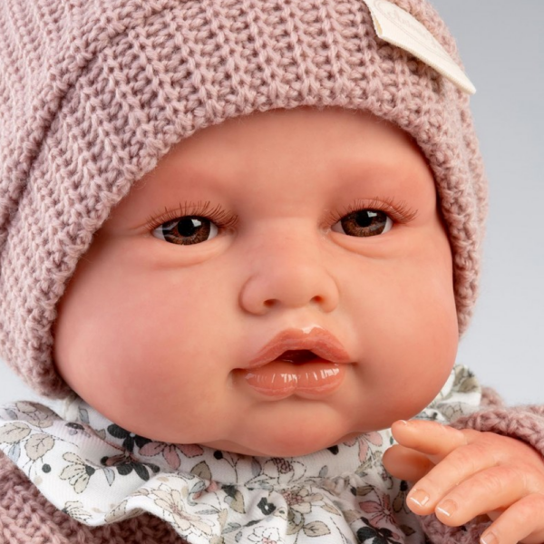 Boneca Reborn Baby Love c/ Porta-bebé 50cm Autobrinca Online