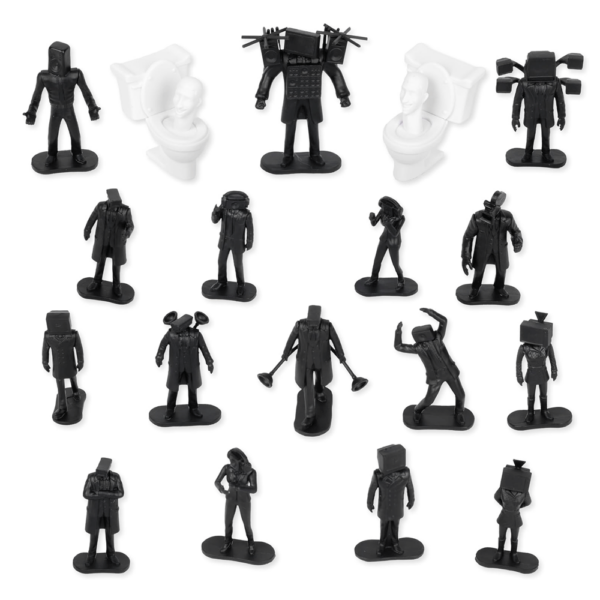 Skibidi WC Toilet Battle Bucket – Pack 20 Figuras Autobrinca Online