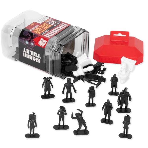 Skibidi WC Toilet Battle Bucket – Pack 20 Figuras Autobrinca Online