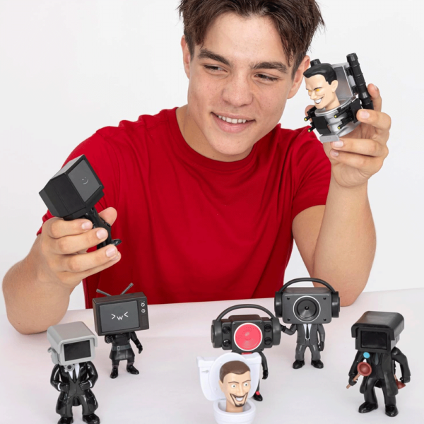 Skibidi WC Toilet – Figuras Básicas Misteriosas Autobrinca Online