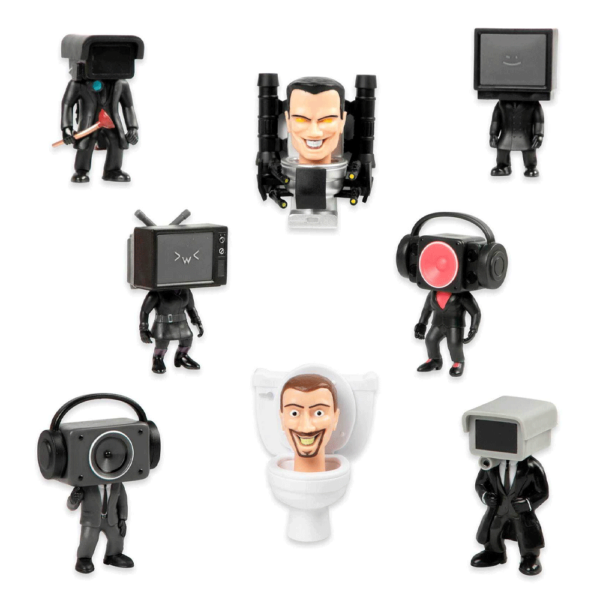 Skibidi WC Toilet – Figuras Básicas Misteriosas Autobrinca Online