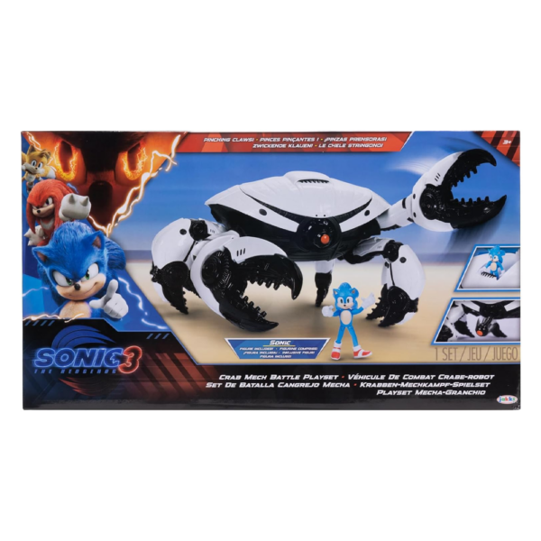 Sonic The Hedgehog Crab Mech Playset Autobrinca Online