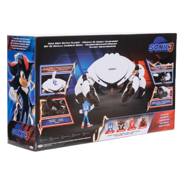 Sonic The Hedgehog Crab Mech Playset Autobrinca Online