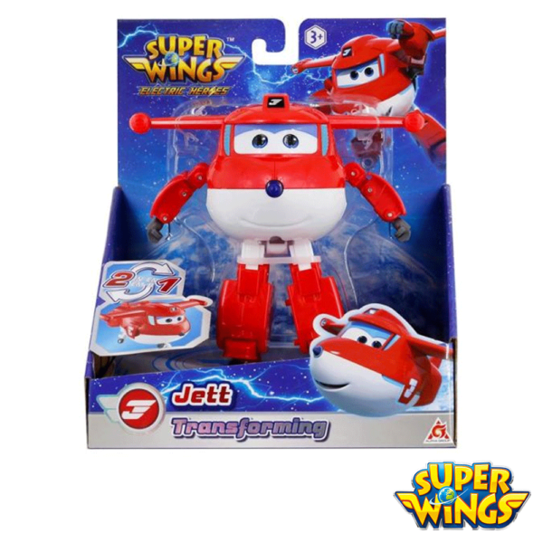 Super Wings – Veículo Deluxe Jett Autobrinca Online