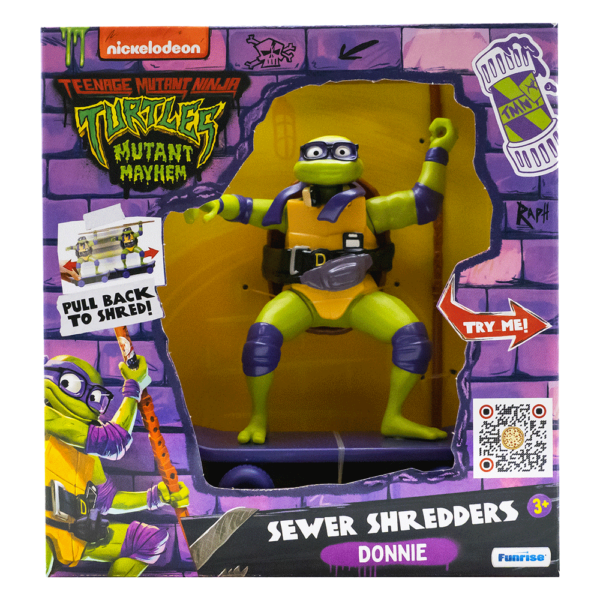 Tartarugas Ninja – Figura Donatello c/ Skate Autobrinca Online