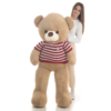 Urso Peluche Caramelo c/ Camisola Riscas 160cm Autobrinca Online